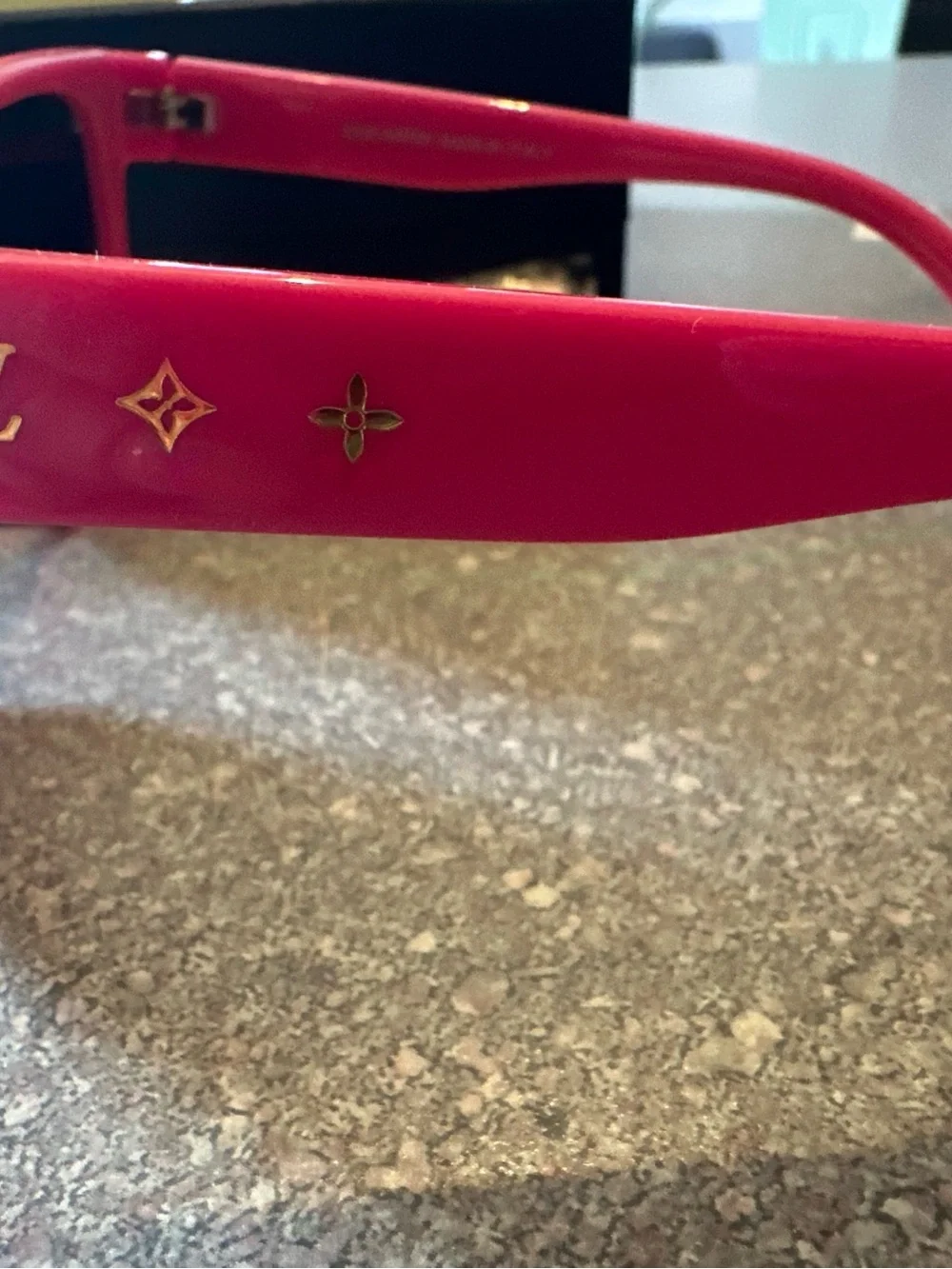 New Sunglasses in Pink with Mirrored Lens